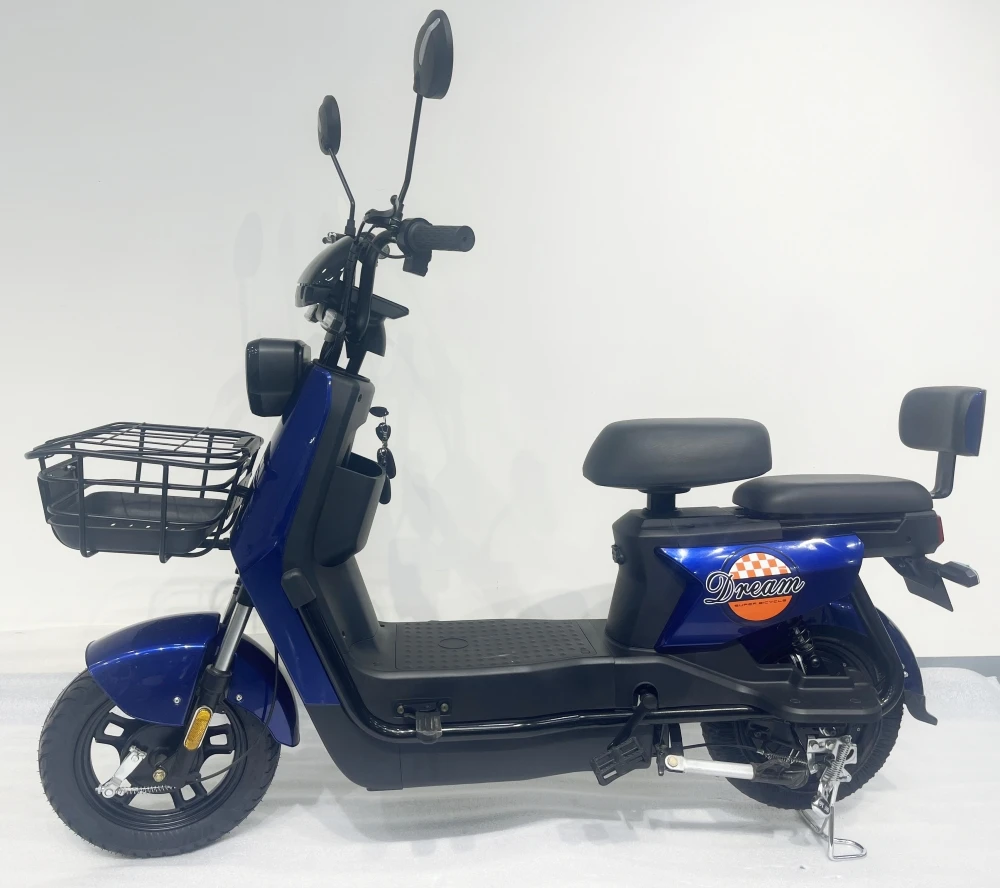 Factory Supply Tank Electric Bike 48v 500W Light 2 Wheels Moped Scooter 350w Cool Motorbicycle for Adult Cool Electric City Bike