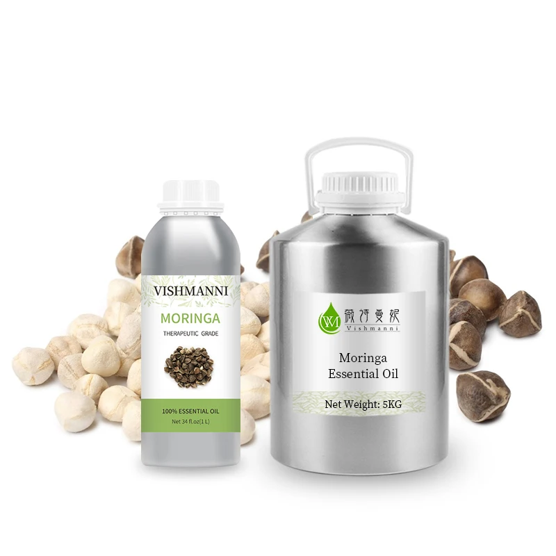 Высококачественное чистое натуральное эфирное масло Моринги по оптовой цене, ароматерапевтическое масло для ухода за кожей