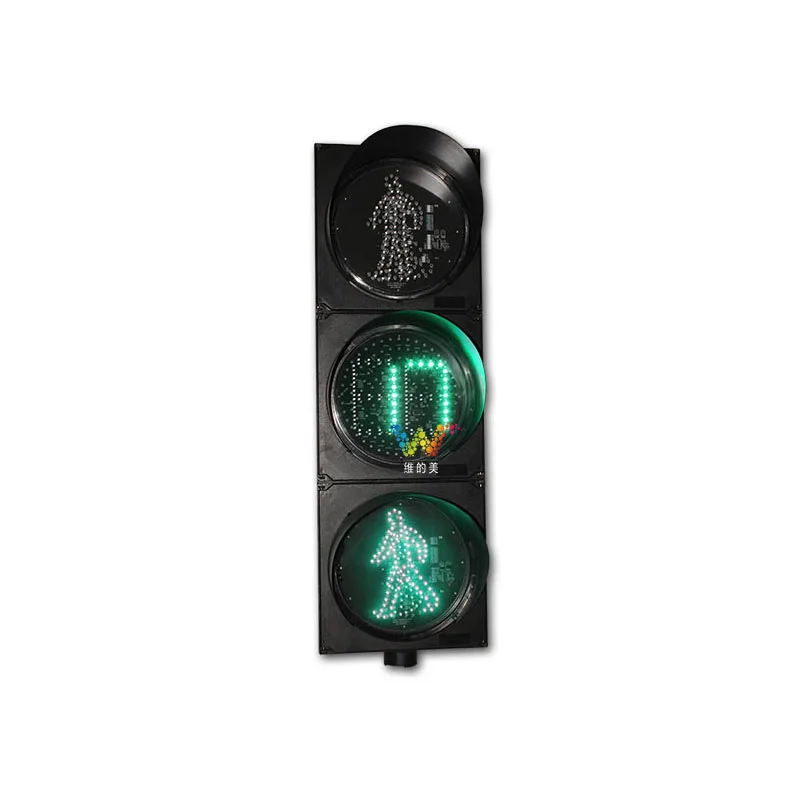 
300MM remote control traffic signal countdown timer pedestrian traffic light 