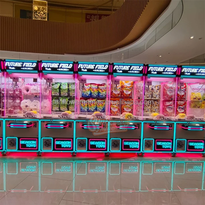 Indoor Amusement Equipment Coin Operated Games Mini Plush Toy Claw Crane Machine  Gift Game Machine