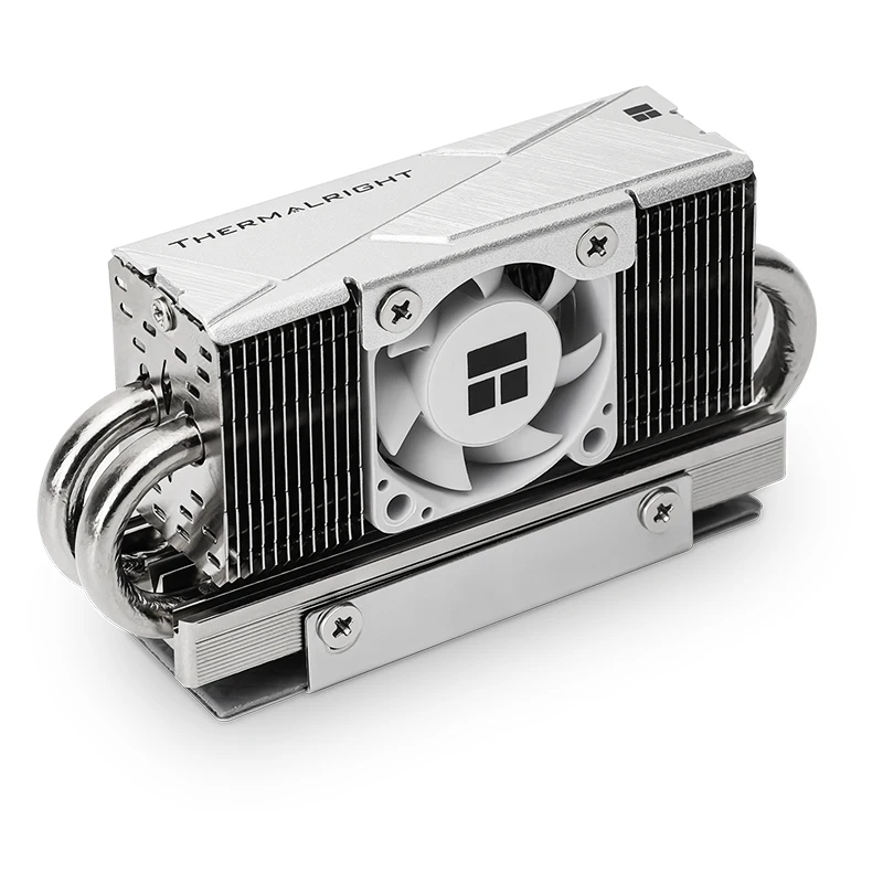 Thermalright HR-10 2280 PRO M.2 Solid State Drive 4 AGHP HeatPipes Heat Sink Radiator M.2 SSD Cooler Gasket with 3010 4pin PWM