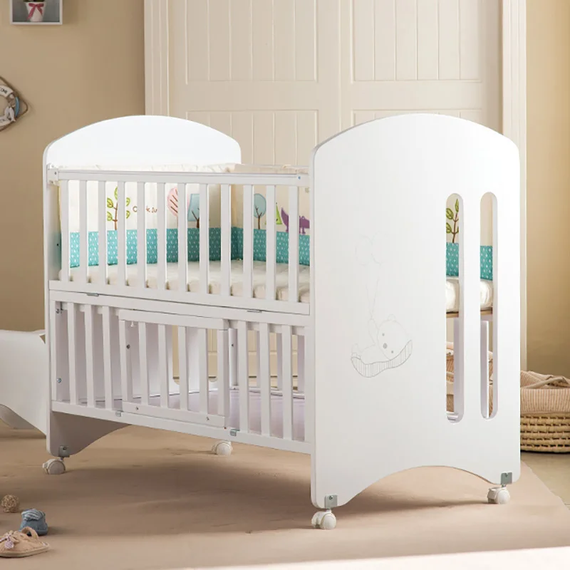 
Baby crib luxury new cradle swings portable modern baby bassinet wooden 