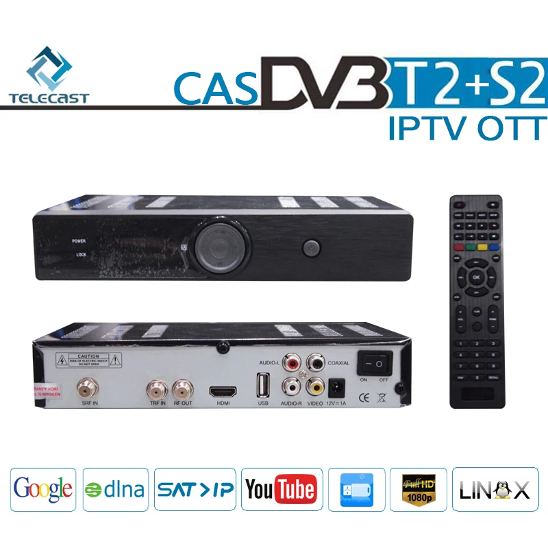 -Цифра спутниковый телевизионный ресивер Облако ibox DVB-S2 IPTV