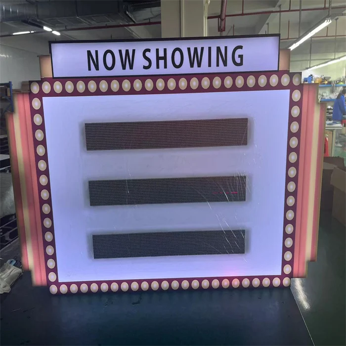 Customized Size And Shape LED Screen Message Board