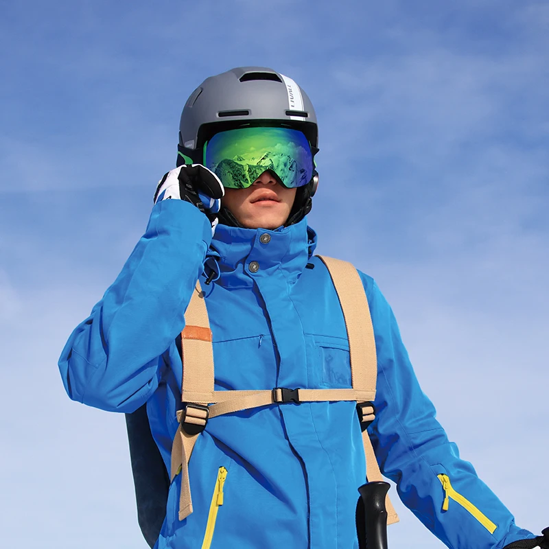 LIVALL PC+EPC RS1 outdoor ski sports intercom ski snowboard adjustable auto protection helmet with Bluetooth from China