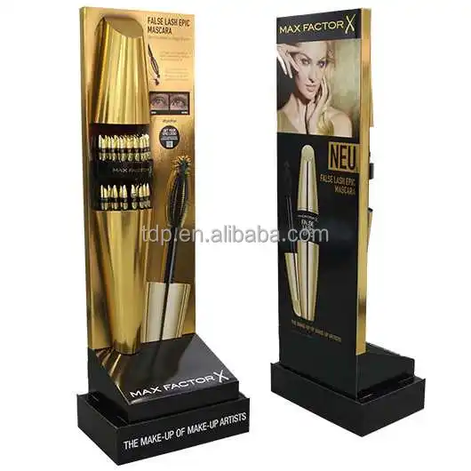 Custom Modern acrylic product display stand lashes and lenses bar counter top pop display stand for kiosk retail store