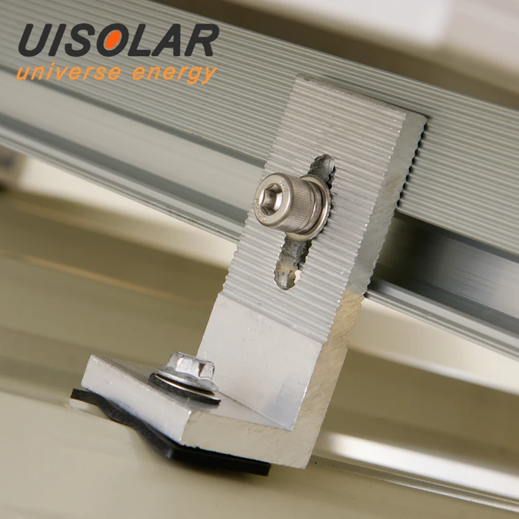 UISOLAR High Quality Solar Panel Photovoltaic Metal Roof Standing System Tin Roof Solar Mount Solar Roof Mounting System