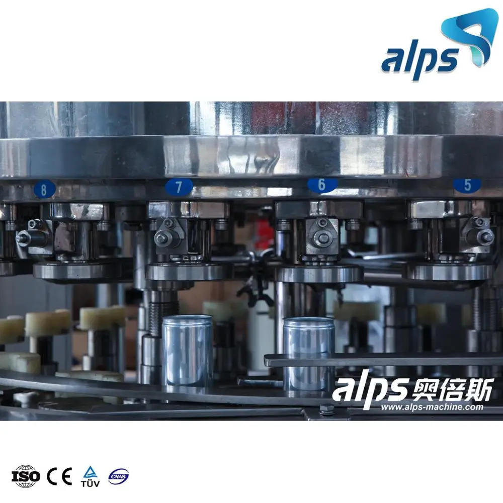 Good Quality Juice Can Filling Machine / Bottling Plant Processing System