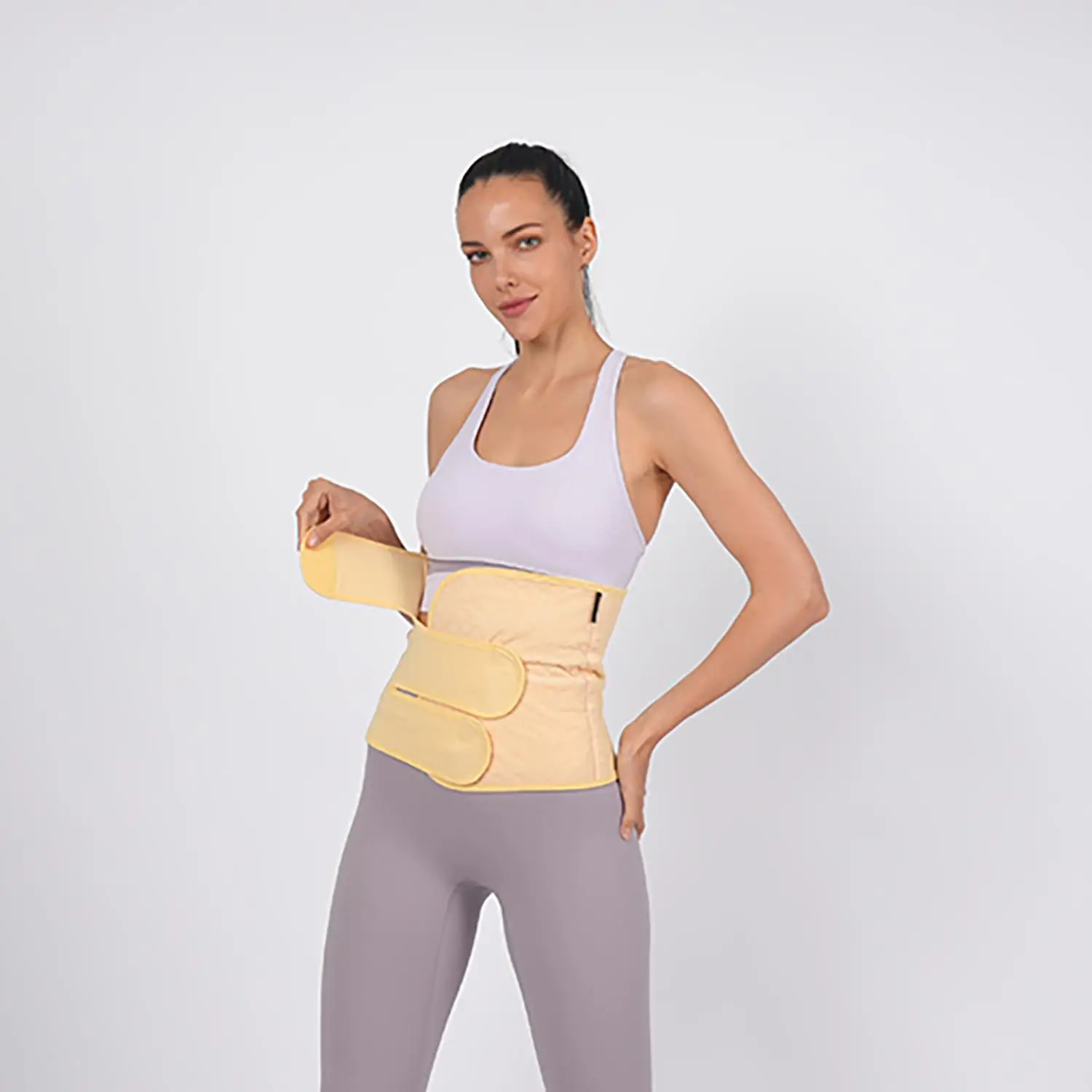 Wholesale Women Pregnant Comfortable Soft Postpartum Belly Belt Abdominal Binder Belly Wrap