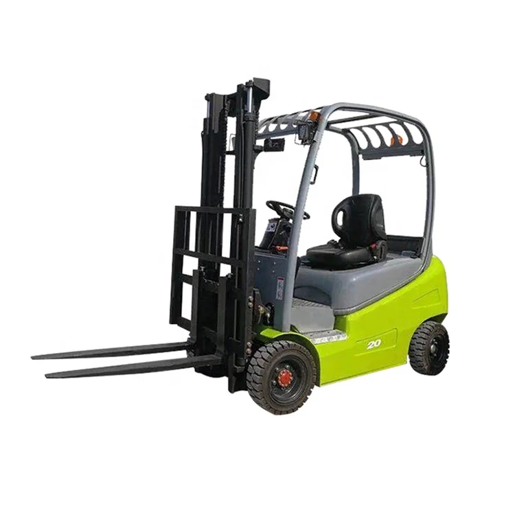 Four wheels Electric forklift strong and reliable Electric pallet forklift thickened cargo fork used in many places