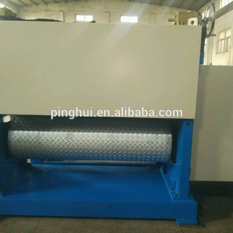 metal sheets diamond-shaped pattern embossing equipment Checker steel plate embossing machine