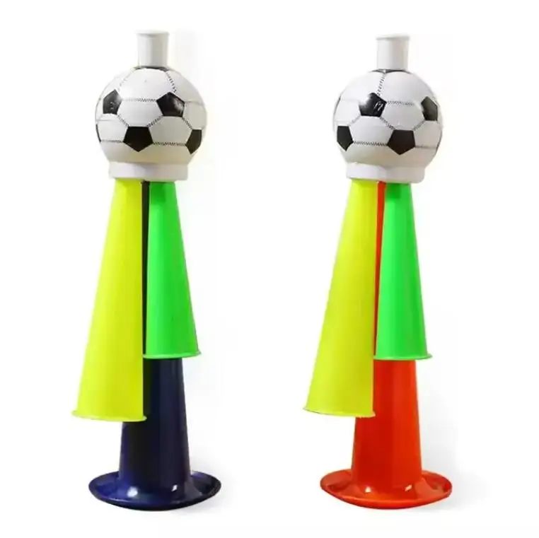 Sports Club Kids Toy Soccer Games Speaker Blow Fan Plastic Bird Whistle For Activities