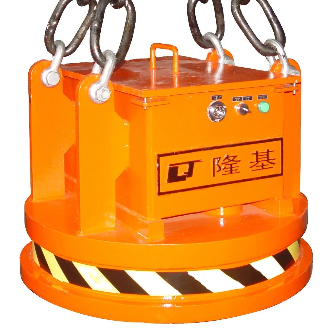 Circular Magnetic Scrap Electromagnets Remote Control Lifting Magnet for Iron Scrap