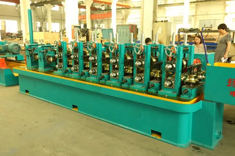 Высокочастотная стальная сварная труба, производственная линия, машина для производства труб