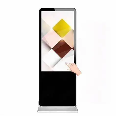 Floor Standing Touch Screen Totem Lcd Display Media Player Floor Standing Digital Signage Floor Standing Advertising Player