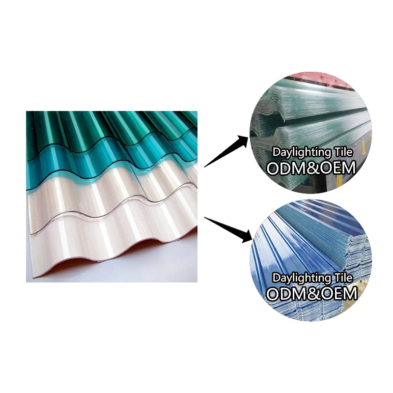 Newly developed multifunctional flexible corrugated plastic roofing sheet