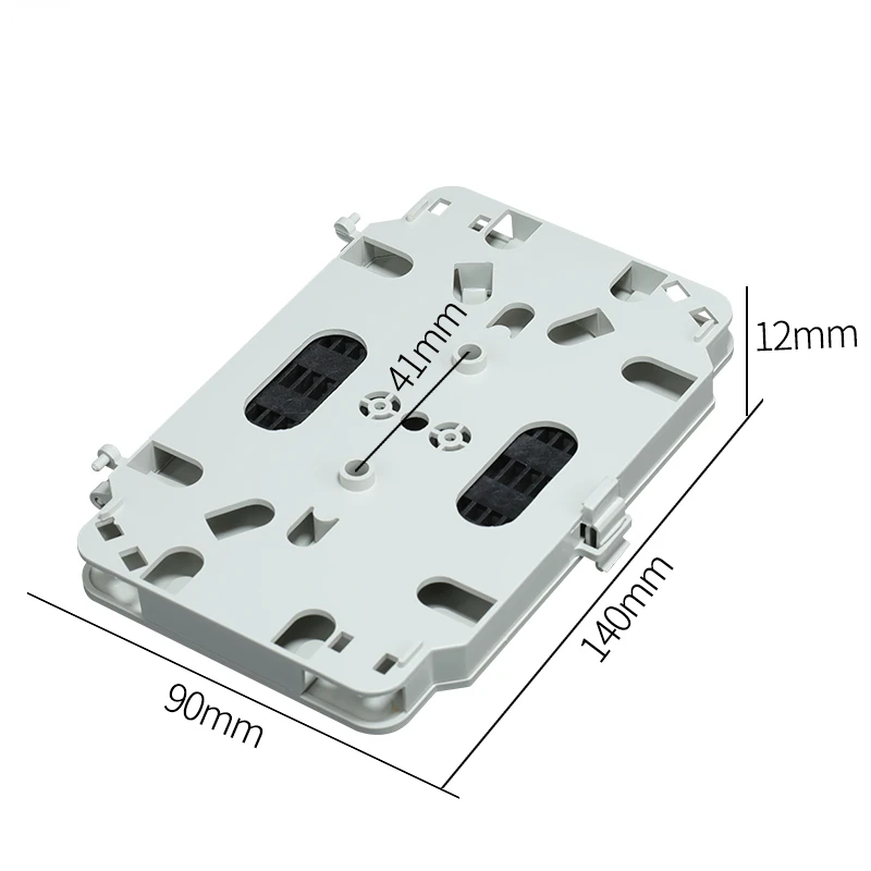 12 Cores Optical Fiber Splice Tray FTTH Fusion Tray with Cover used in Fiber Closure Distribution Box Wholesale