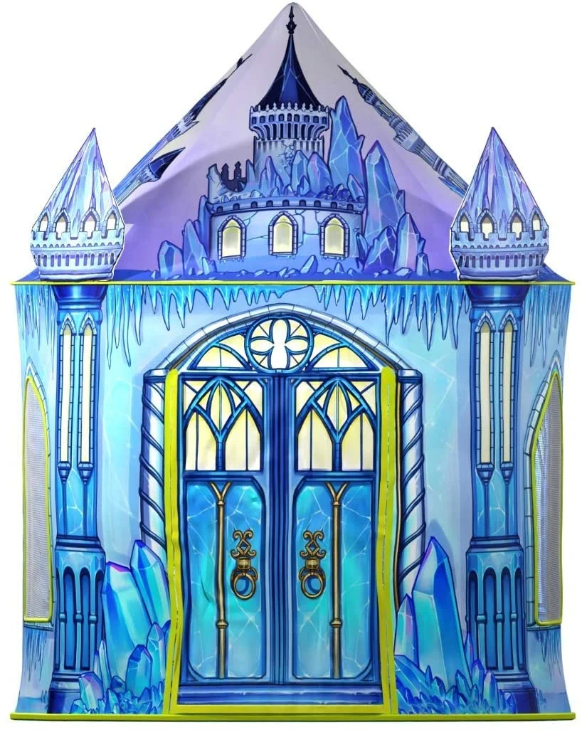 Ice Castle Princess Play Tent Unique Castle Design for Indoor and Outdoor Fun  Foldable Playhouse Tent