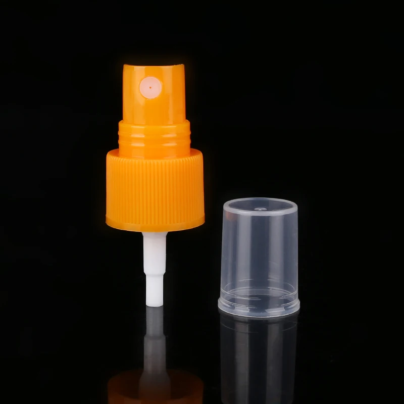 Orange Color Fine Mist Sprayer with 24/410 Dispenser Liquid Professional Plastic Pump sprayer head Wholesale