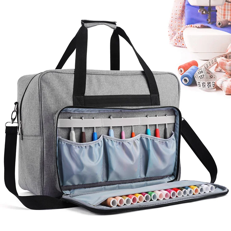 Portable Home Organizer Universal Sewing Box Storage Bag Dust Cover Tote Bag For Carrying Sewing Machine