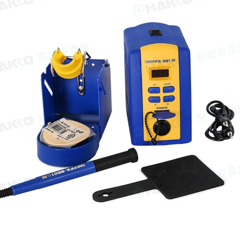 Паяльная станция HAKKO FX951 100% оригинальный паяльник 220 В безвредный электронный сварочный инструмент для ремонта печатных плат