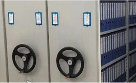 Plastic Handle for Mobile File Archives Compactor Plastic Mobile Shelving System Accessories