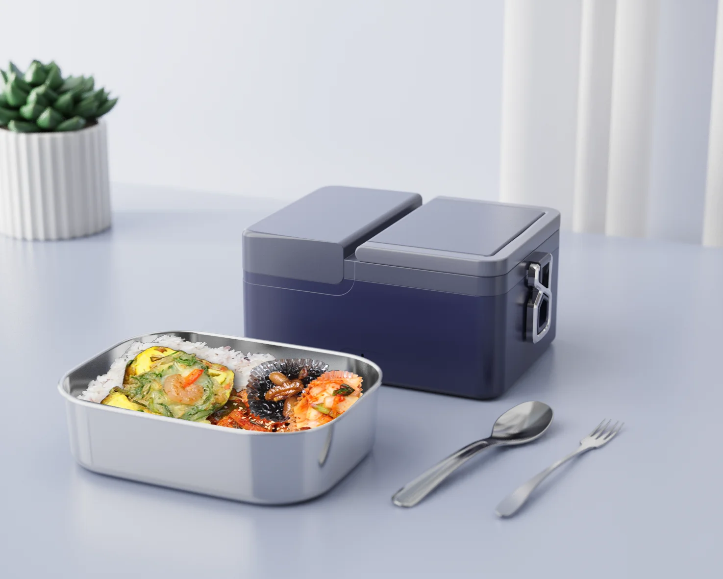 Sorge Electric Lunch Box Food Heater for Adults 3 in 1 Portable Food Warmer