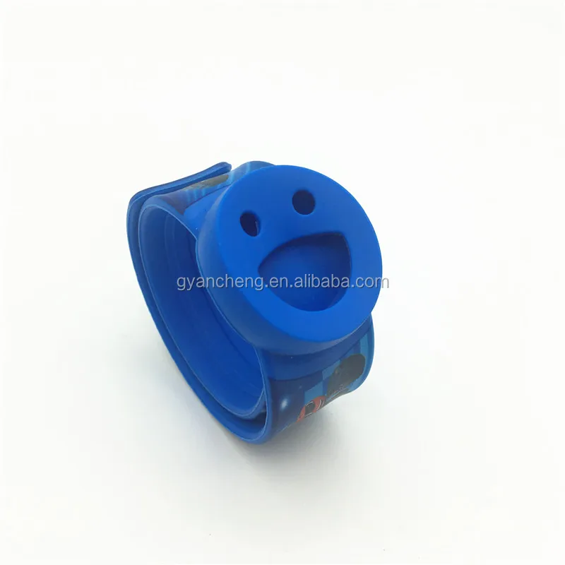 Factory personalized silicone slap bracelets / slap band / slap wrist band
