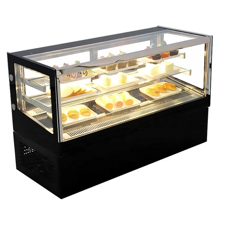 2022 New Design Cake Display Fridge Cake Display Freezer