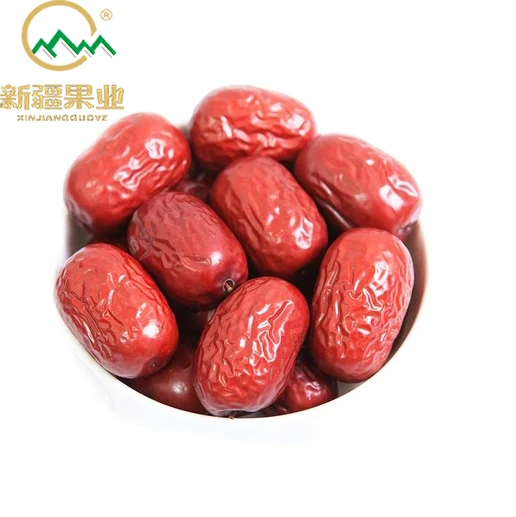 Xinjiang Organic Fresh Dry Red Dates A Grade ziziphus jujuba red