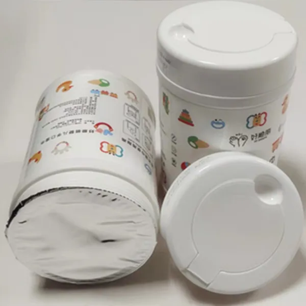 Multi-purpose 160pcs dry wipes in canister cleaning wet wipes