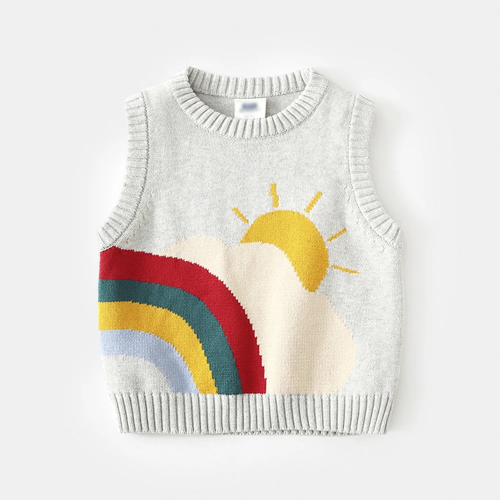 
children boy spring autumn v neck style fashion sweater vest wholesale 