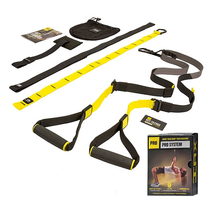 THYFIT Home Gym Suspension Straps All Levels Body Training Workout Suspension Trainer