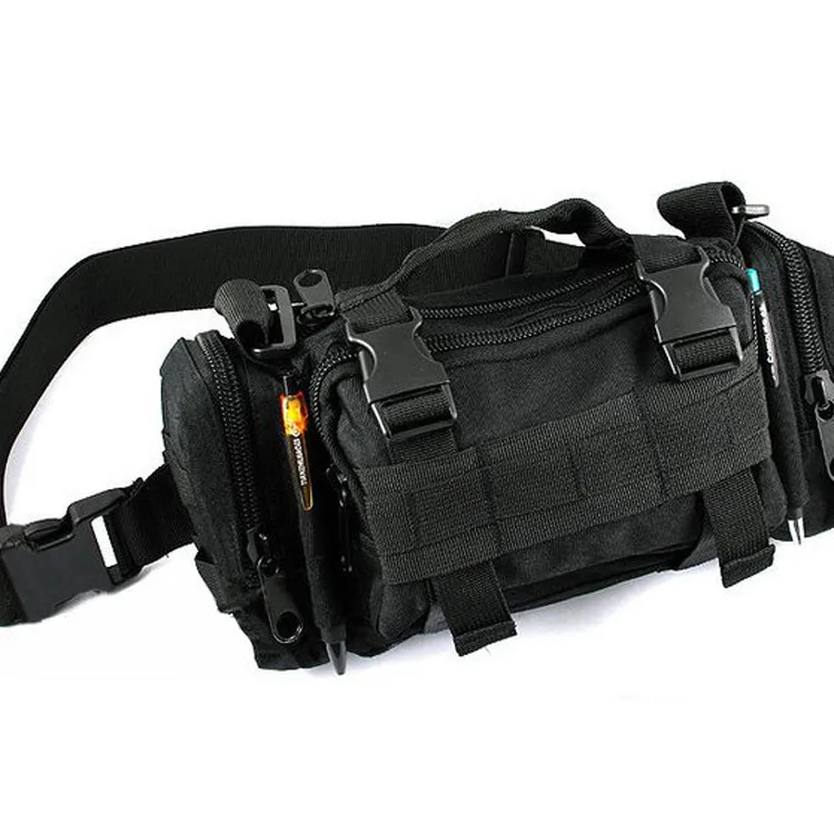Tactical molle pouch outdoor travel camping camouflage waist bag tool pack