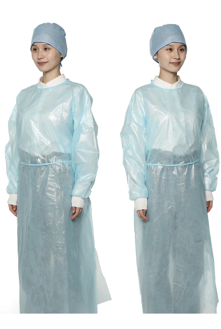 Другие медицинские расходные материалы, Жидкостная полиэтиленовая пленка СИЗ, изоляционный халат для врача