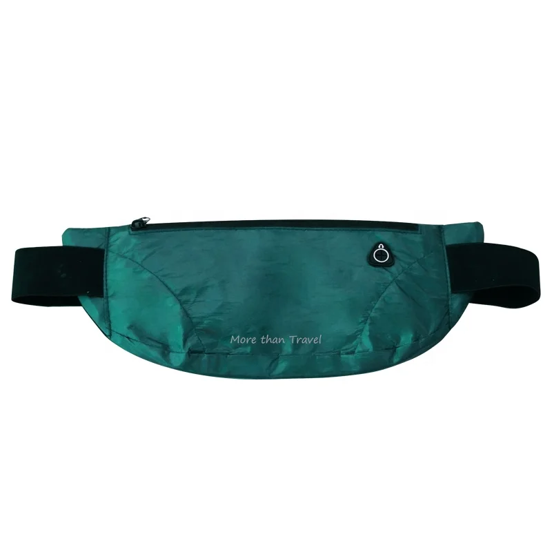 Travel  Waist Belt With  Zipper Pocket Waist Pouch For Sports