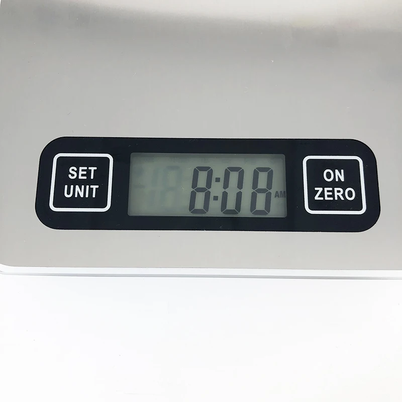 BSCI 10kg 22lb Stainless Steel Glass Plastic Kitchen Food Scale cheap price