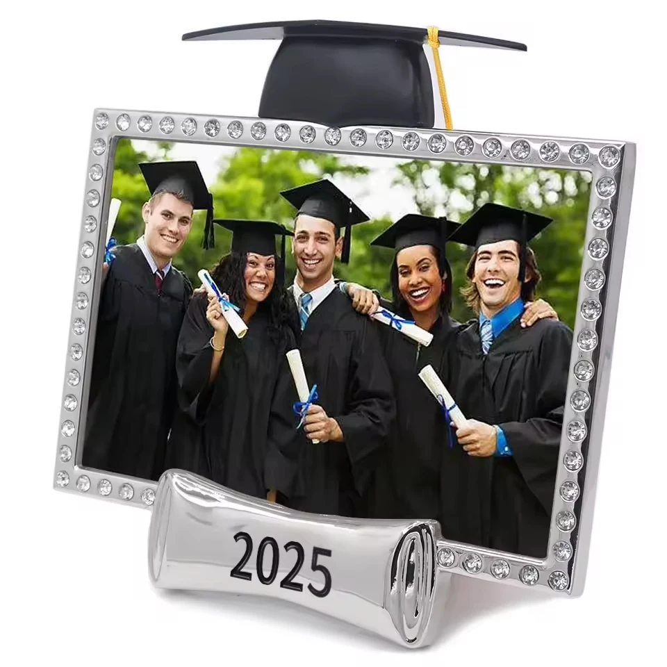 Custom Bulk Metal Picture Photo Frame Kids Graduation Gift For Students Children