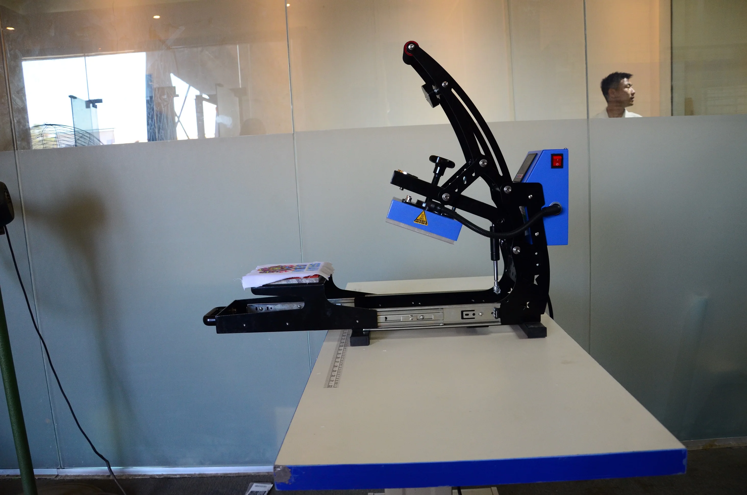 Label Magnetic Manual Dye Sublimation Auto Open Heat Press Machine Clam Heat Press 16x20