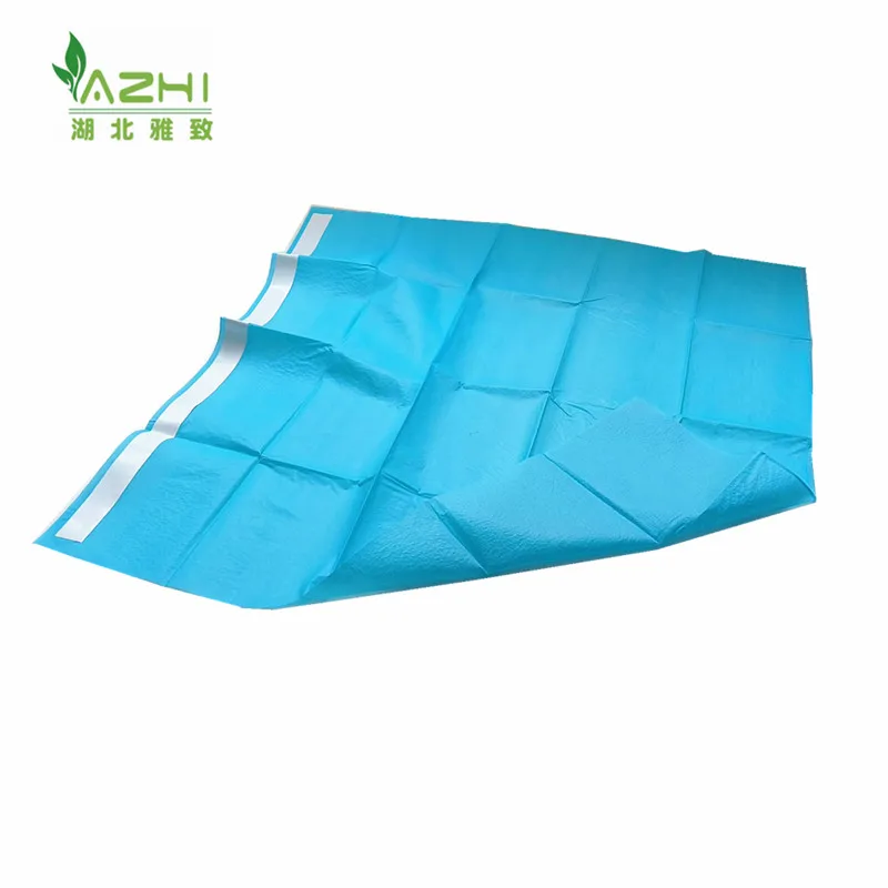 Disposable hospital surgery drape sterile surgical bed sheet extremity drapes for medical
