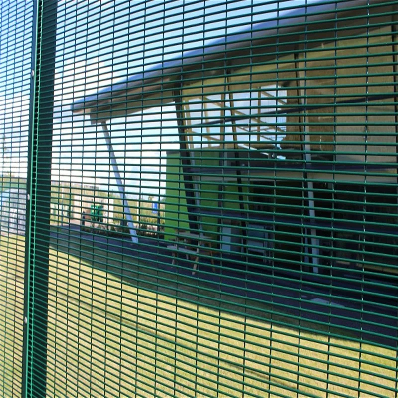 Wholesale Manufacturer Galvanized Green Black High security 358 garden anti climb security mesh fence