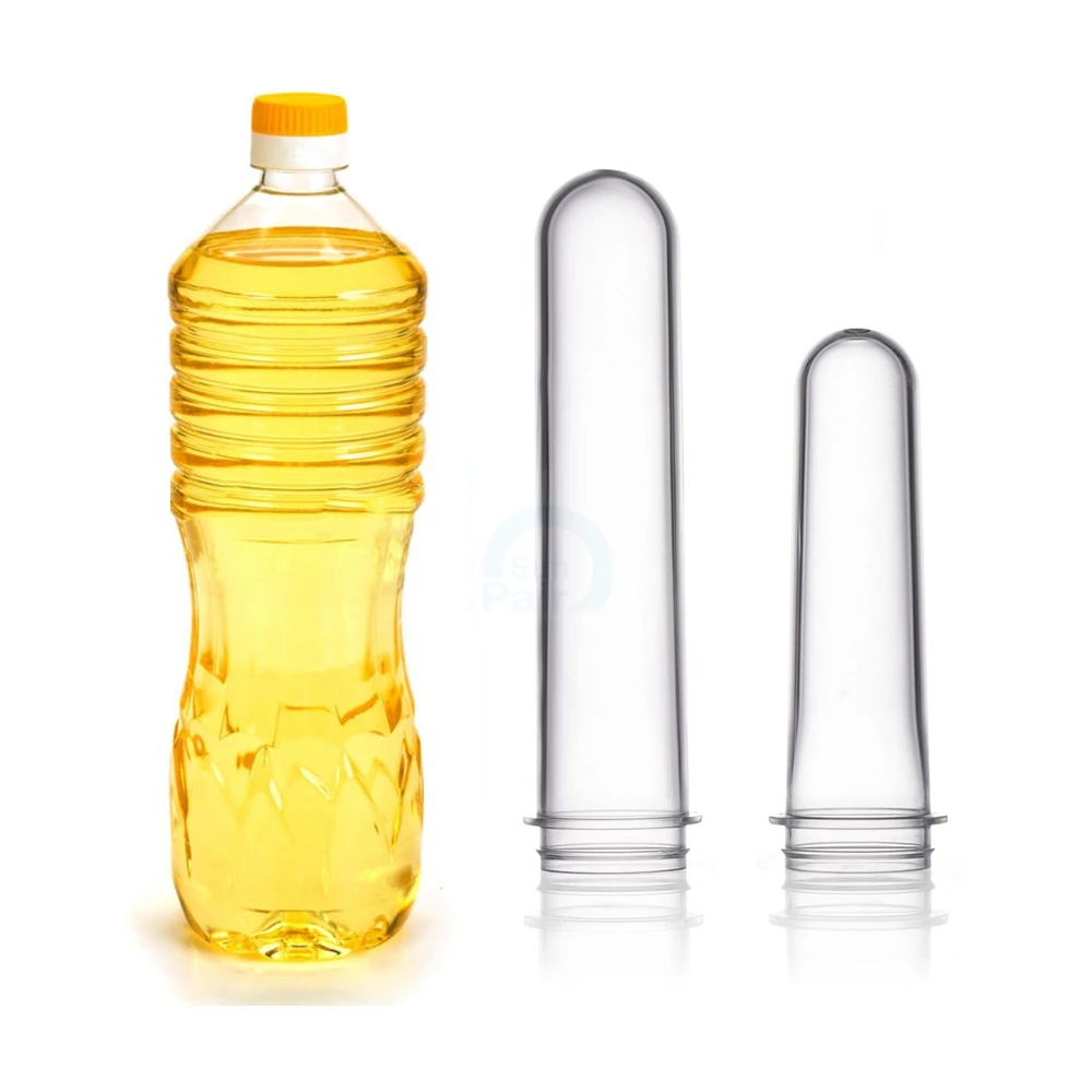 100% New Material Oil Bottle Pet Preform Price Factory Pet Preform With Cap
