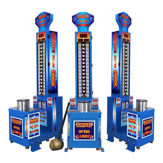 SIBO Amusement Games Machines  Adult  Arcade Coin Operated  Games Ticket Lottery The King Hammer Game Machine