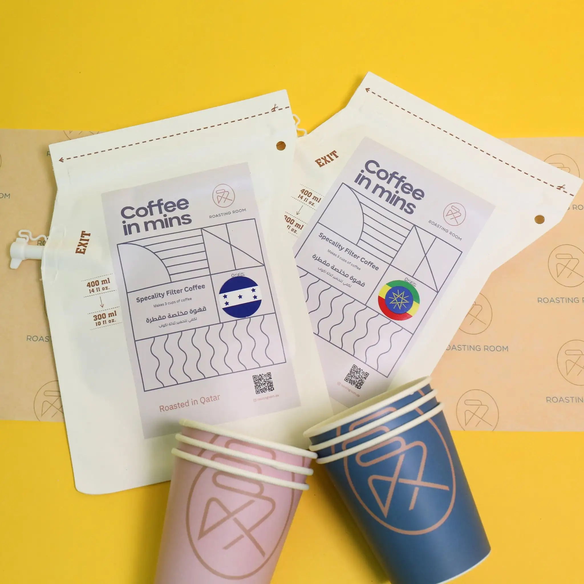 Moisture Proof Stand up Coffee Maker Spout Pouch Portable Hot Cold Brew Coffee Drip Filter Bags