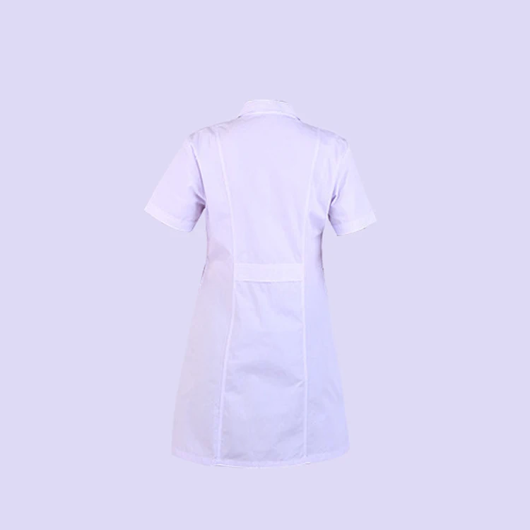 Factory custom logo summer short-sleeved hospital nurse clothing doctor white coat medical clothing