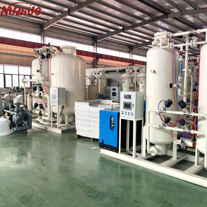 NUZHUO Factory Best Price Oxygen Separation Plant CE/ISO Certified 3-200Nm3/h O2 Generating Machine