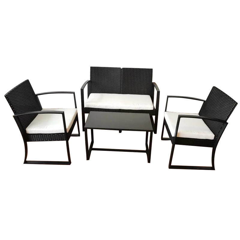 Garden Injection Plastic Rattan Outdoor Furniture Sofa Set