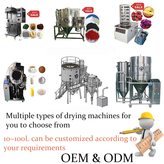 OLLITAL3L Milk powder Metal Alloy Powder Spray Dryer Machine