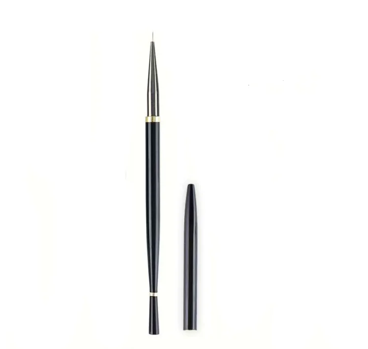 Wholesale High quality Nail Art Brush pen set Nylon Hair Plastic Handle 10/12 Pieces Acrylic Nail Art Painting Drawing Pen