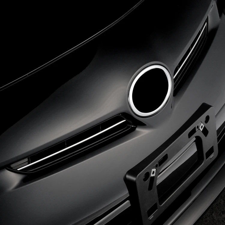 Auto Accessories Wholesale Distributor Chrome Front Center Grille Trim For Prius 30 2012-2015